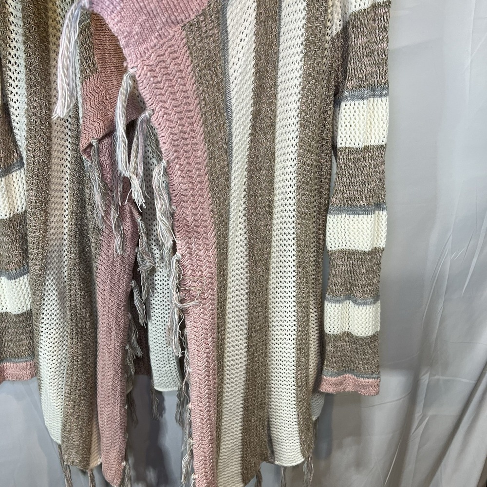 Cato Womens Cardigan Sweater Blanket Open Front Knit Long Sleeve Size XL X-Large - Picture 2 of 7